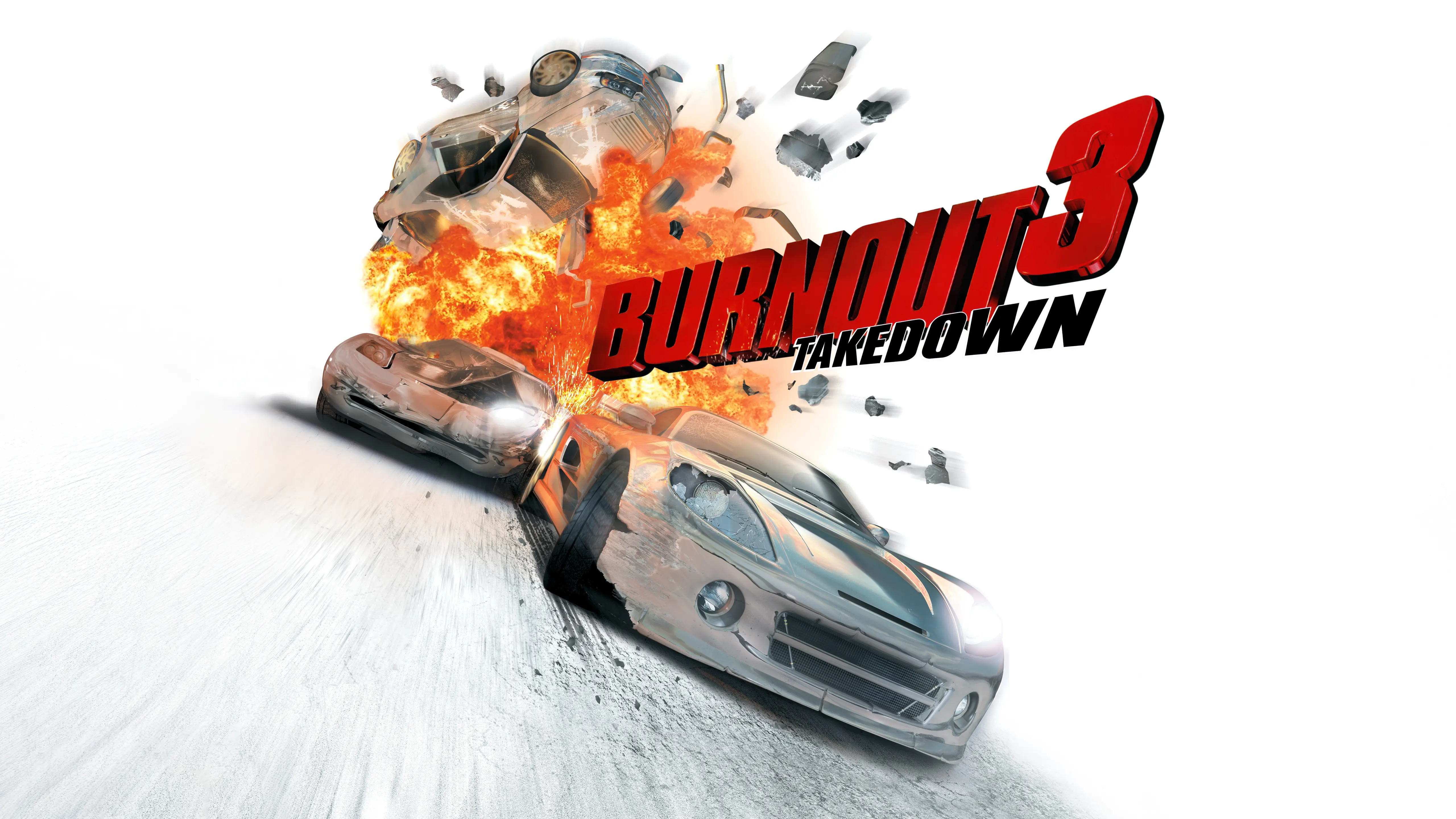 Burnout 3: Takedown - Xbox Racing Game Cover
